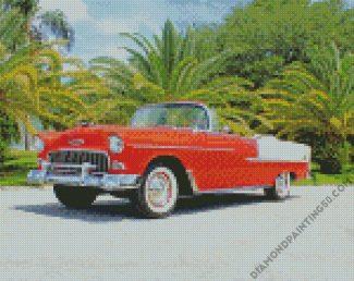 1955 Chevy Car diamond painting
