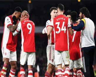 Arsenal FC Team diamond painting