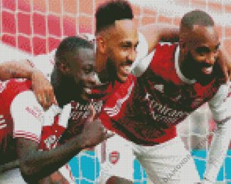 Arsenal Footballers diamond painting