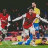 Arsenal Players In The Stadium diamond painting
