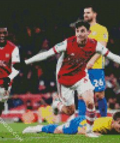 Arsenal Players In The Stadium diamond painting