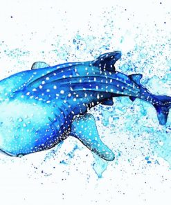 Blue Whale Shark Diamond Paintings