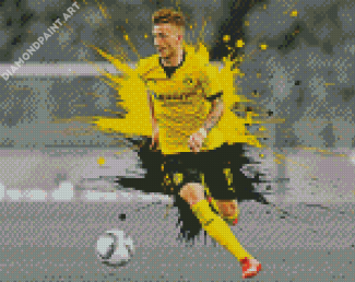 Borussia Dortmund Professional Player Diamond Painting