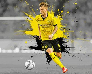 Borussia Dortmund Professional Player Diamond Painting