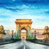 Budapest Hungary Chain Bridge diamond painting