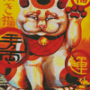 Chinese Lucky Cat Art Diamond Painting