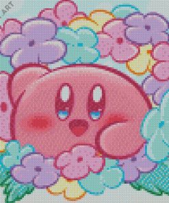 Cute Kirby diamond painting