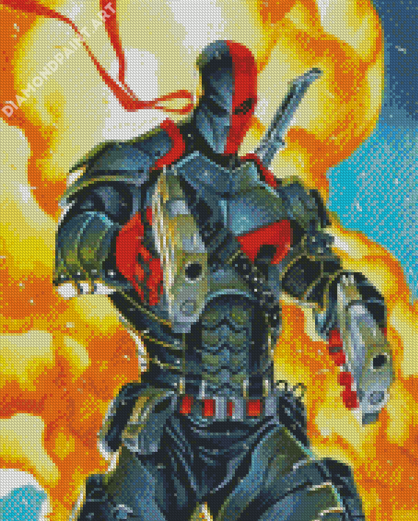 Deathstroke Fictional Character Diamond Painting