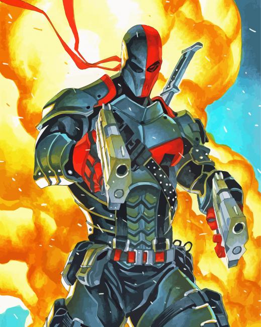 Deathstroke Fictional Character Diamond Painting