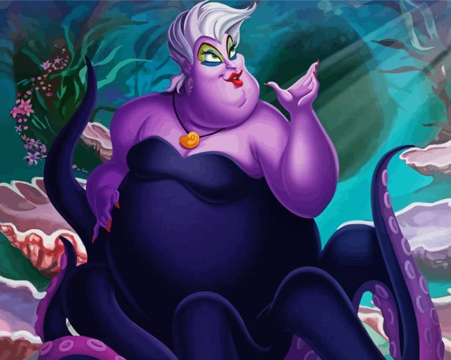 Disney Villain Ursula diamond painting