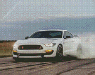 Drifting Ford Shelby GT350R Diamond Painting