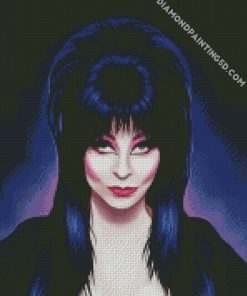 Elvira Mistress Of The Dark diamond painting