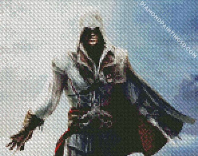 Ezio Assassin diamond painting