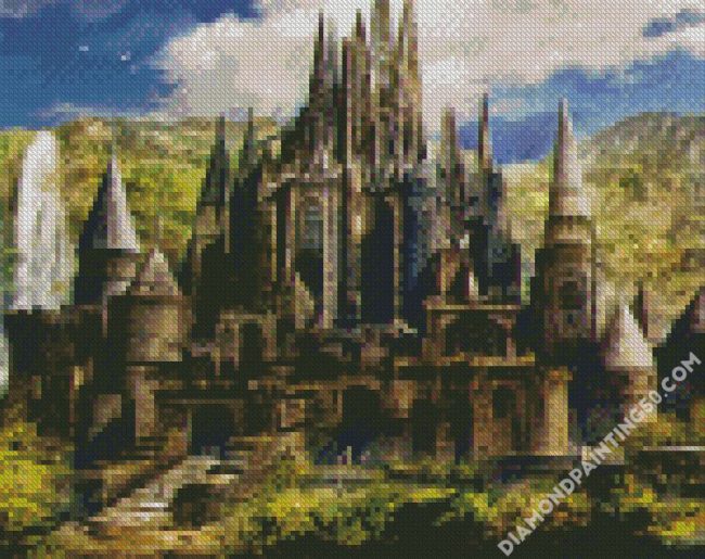 Fantasy Fairy Castle diamond painting