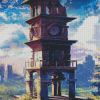 Fantasy Watchtower Diamond Painting