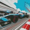 Formula One Racing Diamond Painting