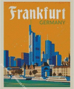 Frankfurt Germany Poster diamond painting