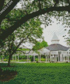 Franklin park Conservatory And Botanical Gardens diamond painting