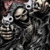 Gangster Grim Reaper diamond painting
