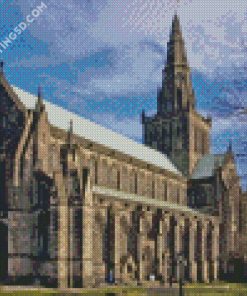 Glasgow Cathedral diamond painting