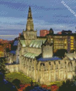 Glasgow Cathedral United Kingdom diamond painting