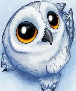 Hadwig The Owl Diamond Painting