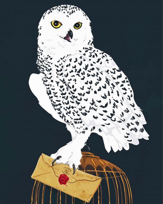 Harry Potter Hedwig Diamond Painting