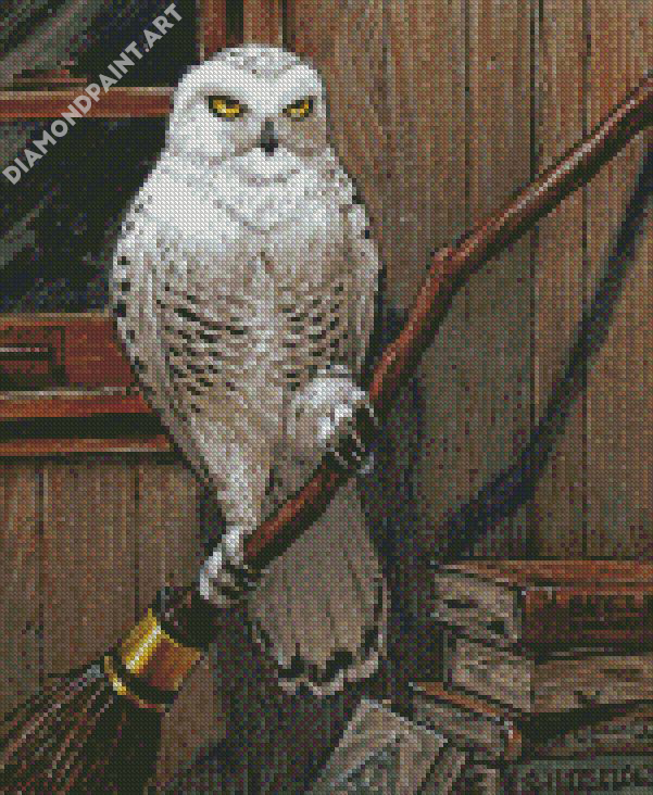Hedwig Owl Diamond Painting