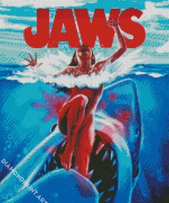 Jaws Movie diamond painting