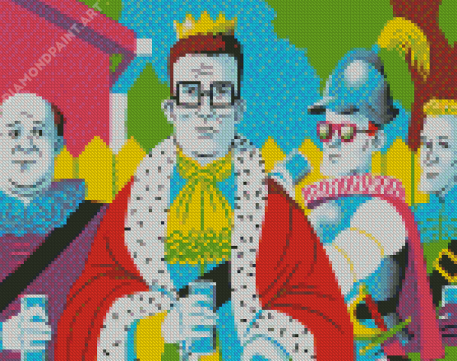 King Of The Hill Diamond Painting