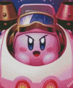 Kirby Robot diamond painting