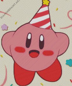 Kirby Video Game diamond painting