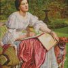 Lady In Garden Diamond Painting