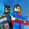 Lego Batman And Superman diamond painting
