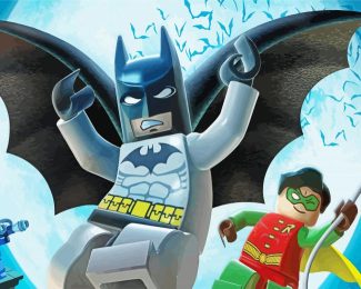 Lego Batman Characters diamond painting