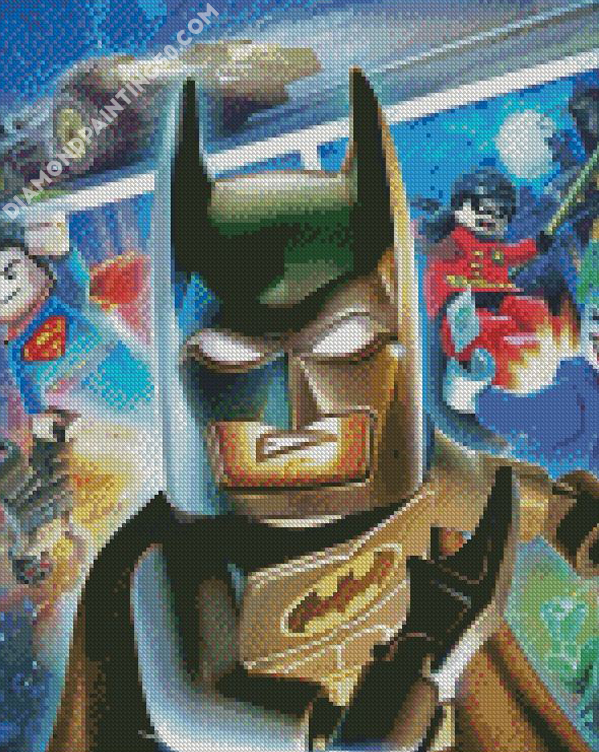 Lego Batman Game diamond painting