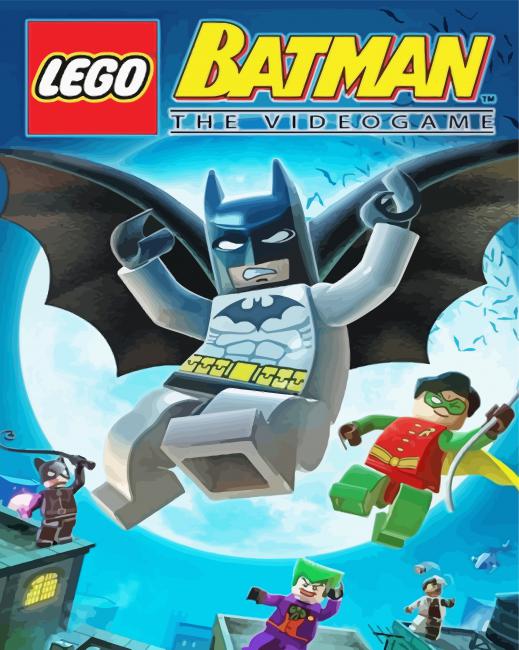 Lego Batman Video Game diamond painting