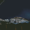 Mondovi Mountains At Night Diamond Painting