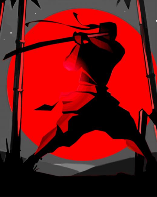 Ninja Assassin Fight diamond painting