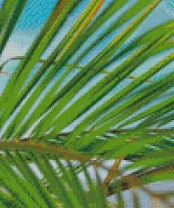 Palm Frond Diamond Painting