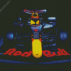 Red Bull Race Car Diamond Painting