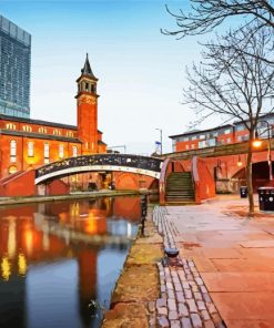 Rochdale Canal Manchester diamond painting