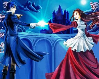 Romeo And Juliet Anime Love Diamond Painting