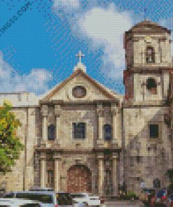 San Augustin Church Manila diamond painting