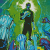 Superhero Green Lantern Diamond Painting