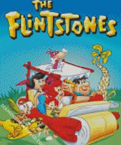 The Flintstones Animation diamond painting
