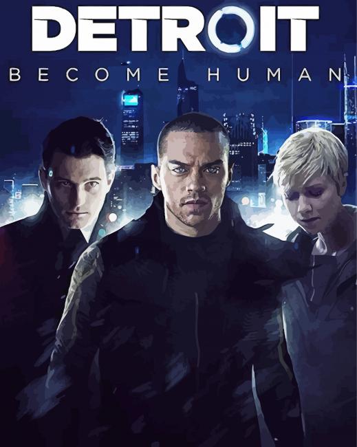 Video Game Detroit Become Human Diamond Painting