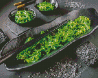Wakame Seaweed Salad Diamond Painting