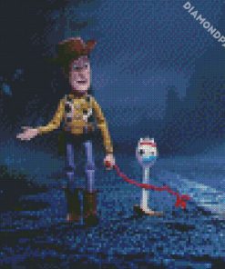 Woody And Forky diamond painting
