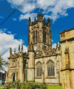 Aesthetic Manchester Cathedral diamond painting